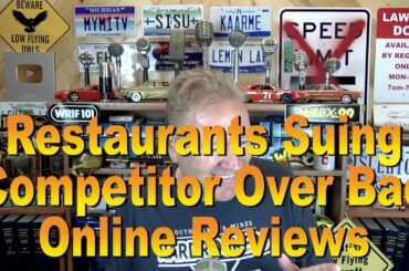 Restaurants Suing Competitor Over Bad Reviews