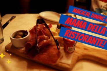 Magical Dining at Universal Studios Orlando! | Mama Della's Ristorante | Italian Food