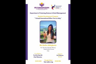 SDP - Virtual International Wine Tour to Italy