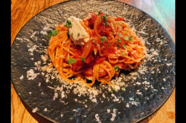 An Italian restaurant at Azabujuban which is a super fashionable and affordable