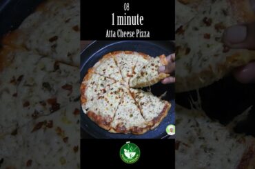 Atta Cheese Pizza - 1 minute Recipe Showing #Shorts #TrendingRecipe #PuviyaKitchen