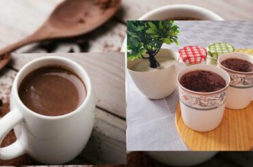 Let's make Italian thick hot chocolate coffee at home| Easy and quick recipe by food shelf