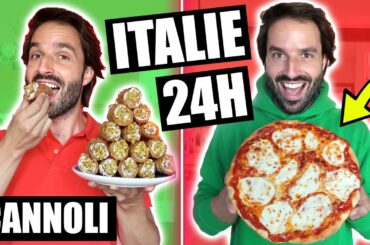 JE MANGE QUE DES RECETTES ITALIENNES PENDANT 24H - CARL IS COOKING