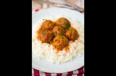 Quick and Easy Meatballs recipe with gravy #whiteRice #noodles #Mashed Potatoes #Italian Meatballs