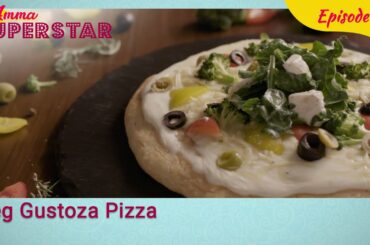 Veg Gustoza Pizza Recipe | Italian Twist | Amma Superstar | Recipe Show | Episode 4-2