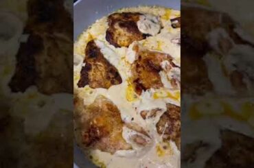 Low Carb Recipes 29 #shorts #keto - Chicken in Creamy Italian Cheese Sauce