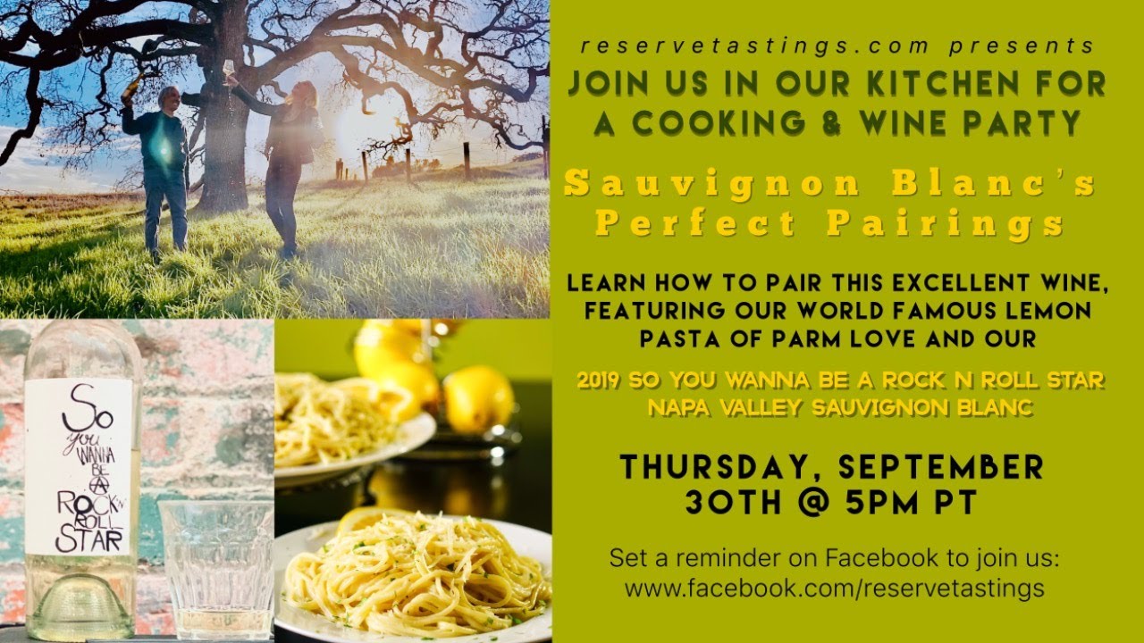 Join Us For A Cooking, Wine & Music Party Join Us For A Cooking, Wine & Music Party