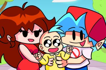 BOYFRIEND HAS A BABY?! Friday Night Funkin' Logic | Cartoon Animation