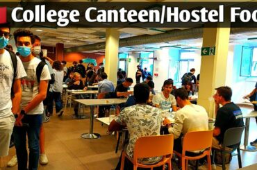 Italian University Canteen Food / Italy Hostel Food / POLIMI Mensa Food / College Food Cost in Italy