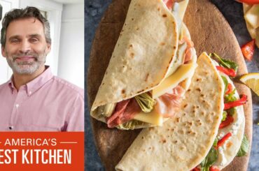 How to Make Acquacotta (Tuscan White Bean and Escarole Soup) and Piadine (Italian Flatbreads)