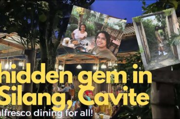 ALFRESCO Dining in Silang, Cavite | TalaArawan Farm Cafe