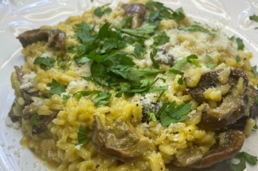 #short #shortcooking#foryou #delicious #creamy risotto #dried mushroom #italianfood