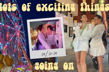 a week in my life | matching tattoos, piercings, & little Italy festival