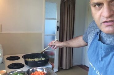 Kai- Italian Sauce & Fettuccine: Pt 3- Cooking the Vegetables