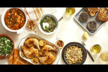 Easy Italian inspired recipes for your next week of dinner