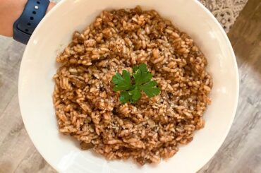 Cook With Us | How to Make Red Wine Risotto & Sweet Italian Sausage