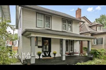 876 Hall Ave, Windsor ON | 3 Bedrooms; 4-piece Bath | House for Sale | $299,900