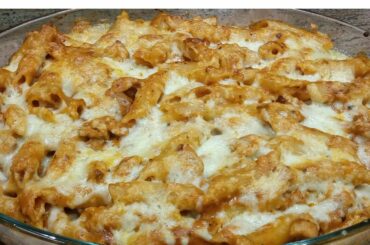 4 Step Authentic Italian Baked Chicken Pasta l Spicy Pakwan