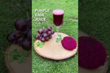 Balzano Yoga Blender recipes | Purple rain juice in Balzano Yoga Blender