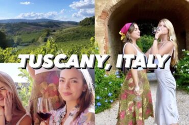 WINE TOUR IN TUSCANY, ITALY | Tipsy in the Tuscan hills | Siena, Italy for a night