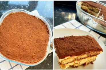 Easy Tiramisu Cake Recipe | Italian Tiramisu | Eggless Tiramisu | No-bake Dessert