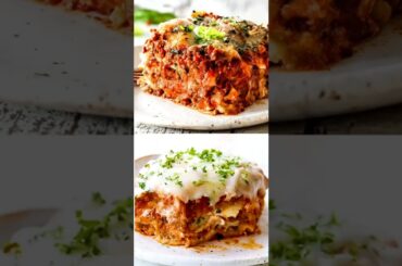 Chicken lasagna recipe | Lasagna recipe | #shorts #lasagna #italianfood #dinner #chickenrecipes