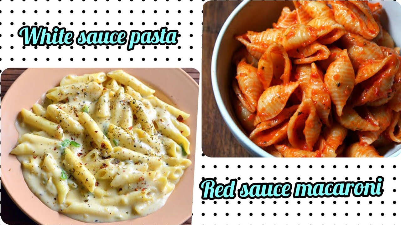 White sauce penne pasta recipe||Red sauce shell macaroni recipe||Italian pasta recipe||easy macaroni White sauce penne pasta recipe||Red sauce shell macaroni recipe||Italian pasta recipe||easy macaroni