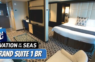 Grand Suite One Bedroom GS | Royal Caribbean Ovation of the Seas | Full Tour & Review | 4K