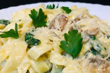 Amazing Italian pasta | creamy cheese pasta | mushroom | home made | easy pasta | #shorts #short