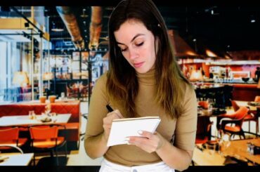 [ASMR] Welcome To My Restaurant - Waitress Roleplay