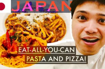 BEST ITALIAN RESTAURANT IN JAPAN CANNERY ROW! UNLIMITED PASTA AND PIZZA, ITALIAN FOOD IN JAPAN!