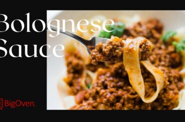 The Best Bolognese Sauce!