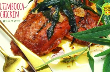 CHICKEN SALTIMBOCCA | A Collaboration with @Ginger Snap Kitchen  | #Shorts