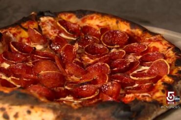 Dine on wood fired pizza perfection