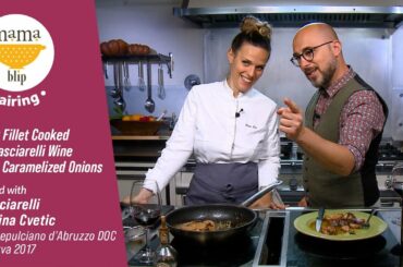 15 Minute Italian Dinner Recipe | Pork Fillet Cooked in Masciarelli Wine with Caramelized Onions