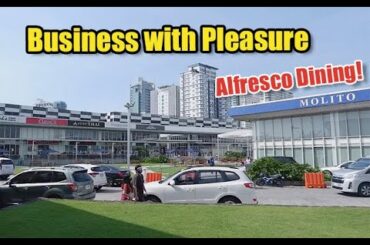 Finally I get a chance to do this. An Al Fresco Dining in Alabang,