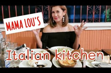MAMA LOU'S ITALIAN RESTAURANT VLOG | Daniela's Life
