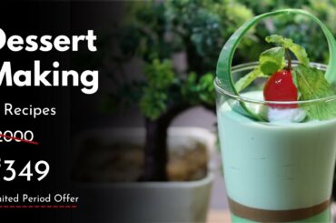 Online Dessert Class | Buffet Shot Glass Desserts | Dessert Making Recipes | Cooking Workshop