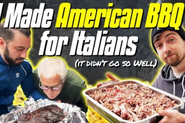 I Tried to Cook American BBQ for Italians