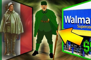 We made "WW1 Italian Uniform" from Walmart for Halloween!