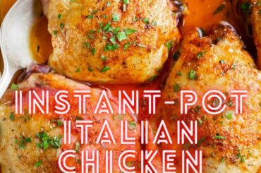 INTANT POT ITALIAN CHICKEN RECIPE #SHORTS