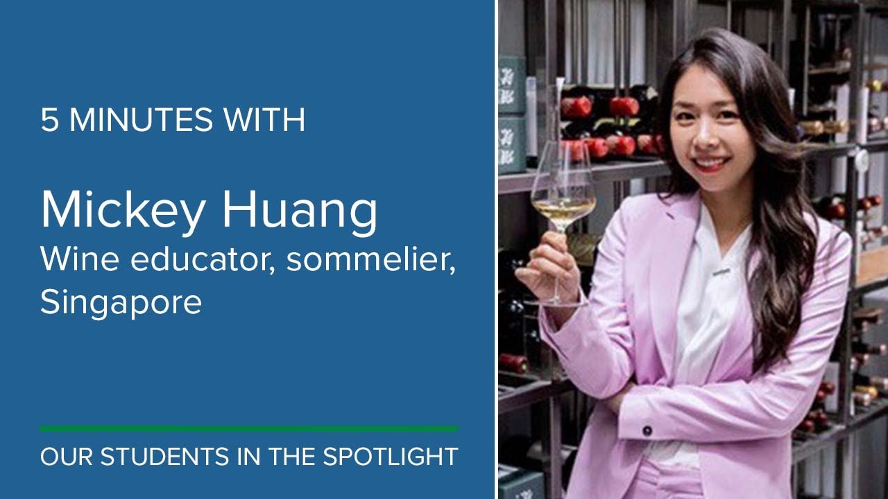 5 minutes with Mickey Huang, wine educator and sommelier, Singapore 5 minutes with Mickey Huang, wine educator and sommelier, Singapore