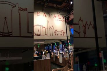 Eataly London (Italian Food Shop). 135 Bishopsgate, London #Shorts