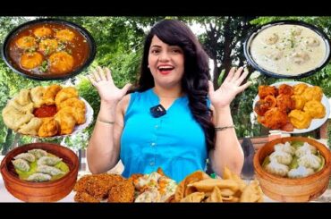 Trying every MOMOS | Chandigarh Food Challenge