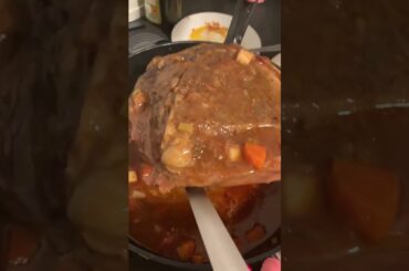 Italian food/italiensk Osso bucco#shorts