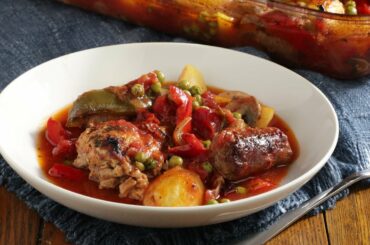 Jasper's Kitchen: Chicken and Italian Sausage Stew