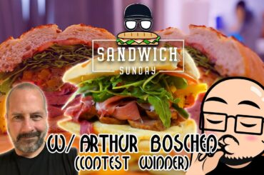 ITALIAN SAUSAGE, PROSCIUTTO, PROVOLONE! Arthur Boschen Pre-Order Contest Winner | Sandwich Sunday