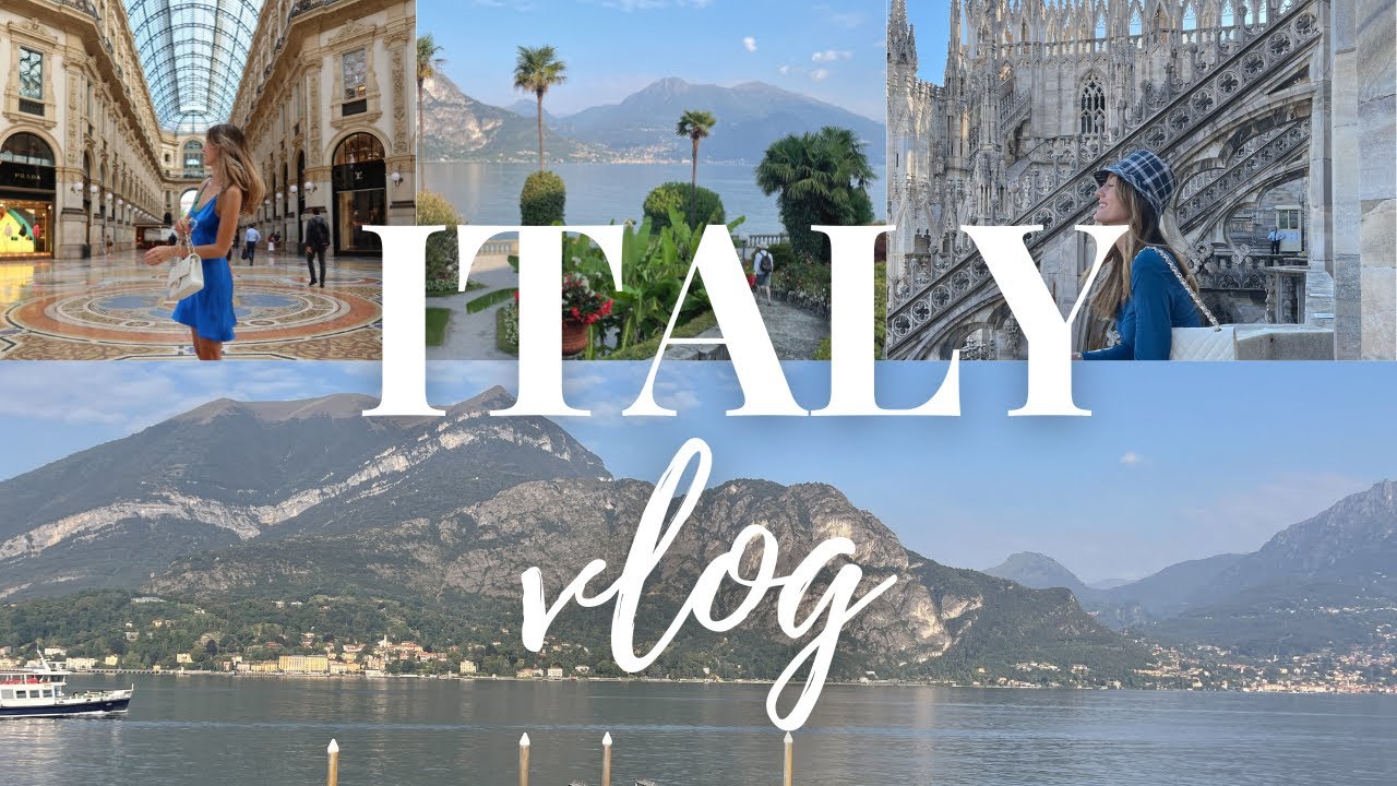 ITALY VLOG | MILAN | LAKE COMO | WEDDING PLANNING ITALY VLOG | MILAN | LAKE COMO | WEDDING PLANNING