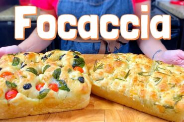 Homemade Focaccia Recipe | Make This Italian Inspired Bread At Home