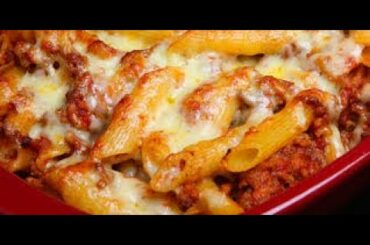 Oven Baked Pasta | Italian Pasta Recipe |   Homemade Natural & Healthy Pasta